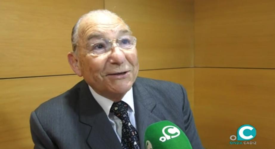 Imagen de archivo de Juan Bartual Pastor, en una entrevista en Onda Cádiz. 