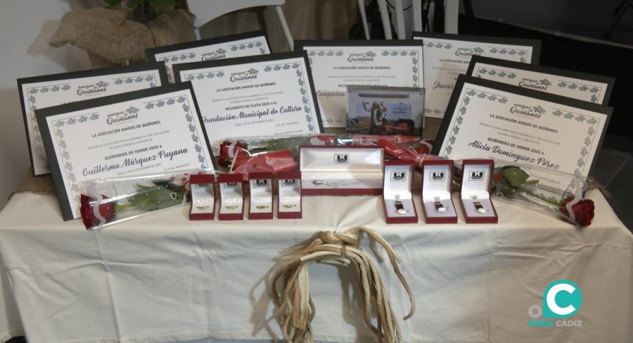 Reconocimientos en la nueva edición de las Mojarritas de la Asociación de Amigos de Fernando Quiñones.