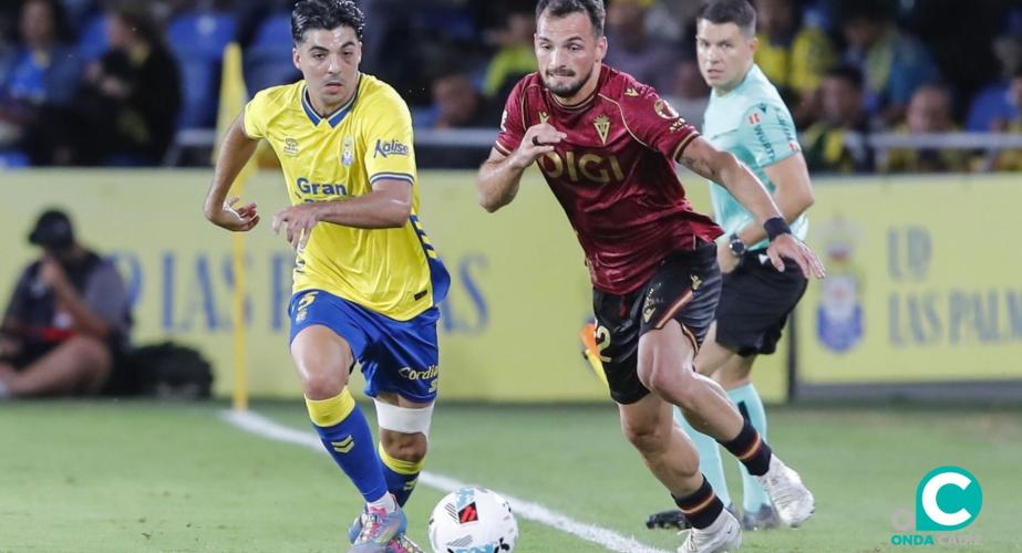 Tabatadze en una acción del encuentro (Foto: La Liga)