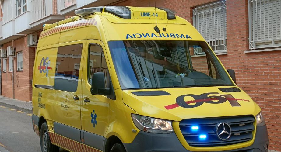 Ambulancia del 061 en una imagen de archivo