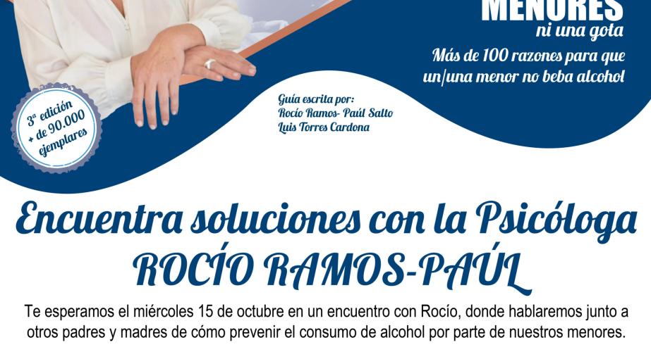 La psicóloga Rocío Ramos-Paúl ofrece este miércoles una charla en Cádiz. 