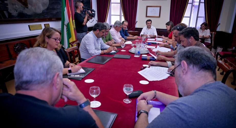 Consejo de Participación del COAC celebrado en el Ayuntamiento de Cádiz