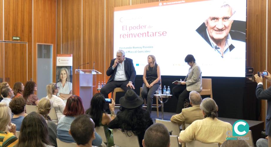 Felisa Marzal y Fernando Romay, protagonistas en este encuentro. 