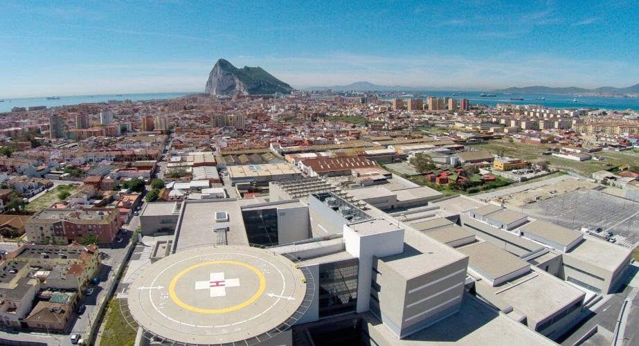 Vista del Hospital Universitario de La Línea de la Concepción