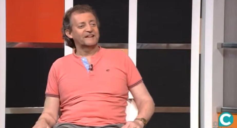  José Luis Naranjo, en una entrevista en el programa El Mirador de Onda Cádiz Televisión. 