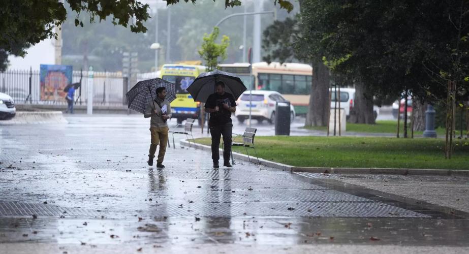Las lluvias se mantendrán durante toda la próxima semana en Cádiz, según AEMET.