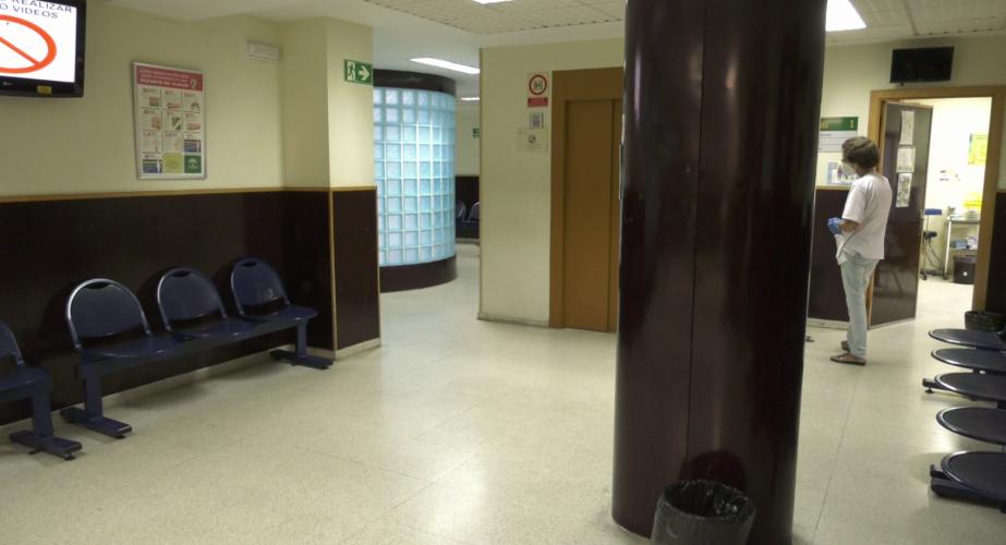 Interior de la zona de consultas del edificio