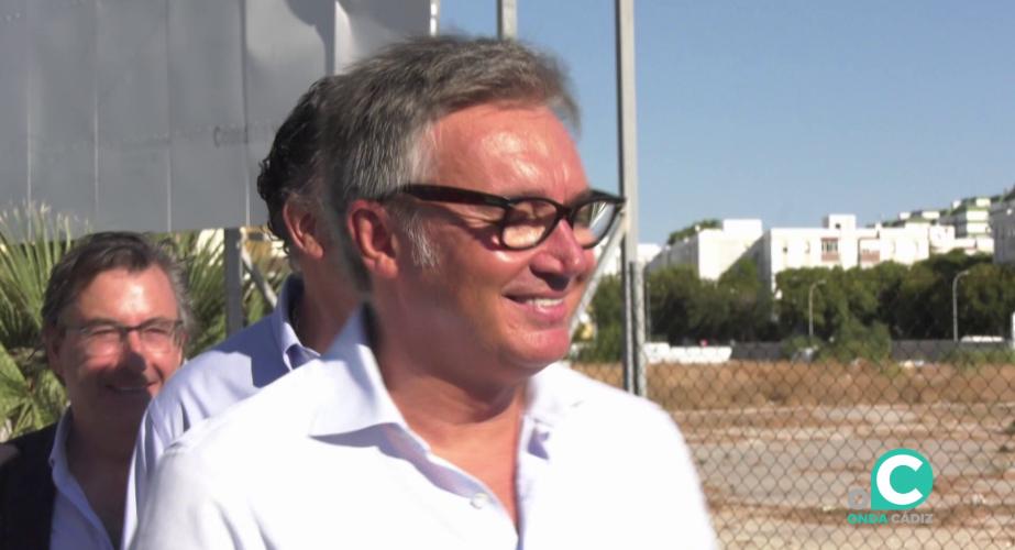 Manuel Gavira, durante una reciente visita a la capital gaditana 