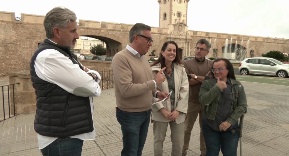 Manuel Gavira este viernes en la capital gaditana