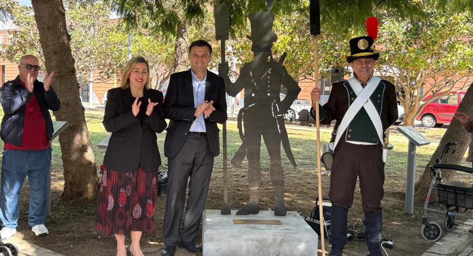 Segunda Aguada inaugura el Jardín de la Historia