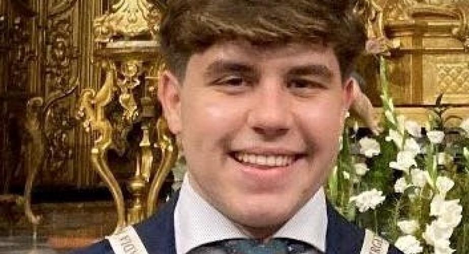 El joven cofrade declamará su texto el 7 de marzo en la iglesia del Rosario