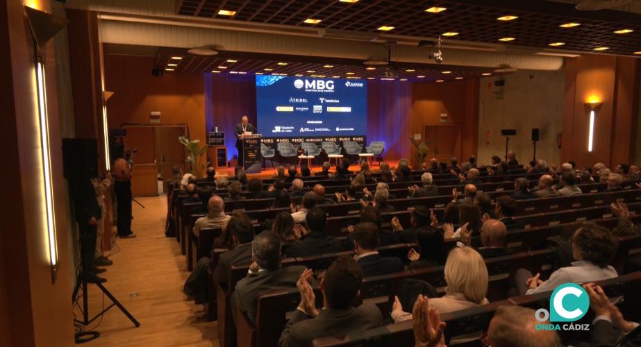 El presidente ejecutivo de Boluda Corporación Marítima, Vicente Boluda, clausura el Congreso Maritime Blue Grown.