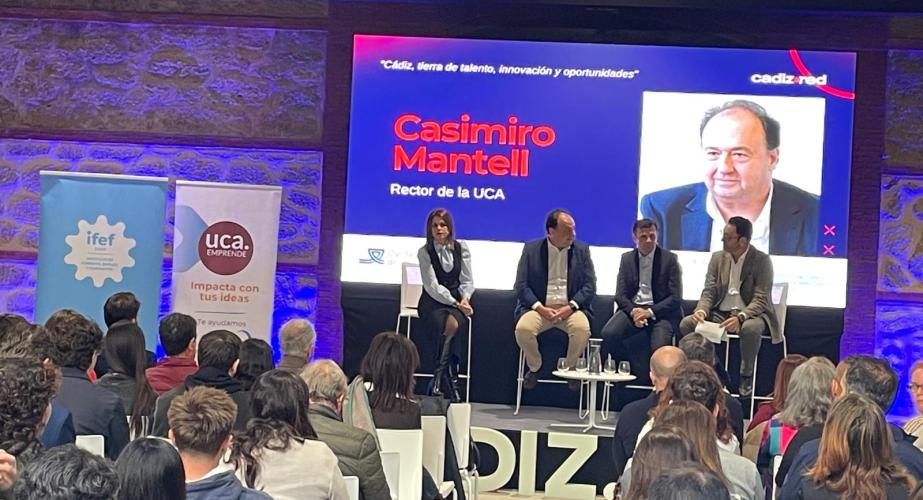 Jornada "Cádiz.Red Impulsando Futuro", celebrada este martes. 