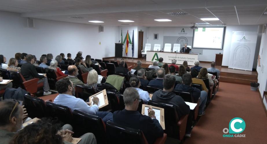 Jornada técnica de silicosis celebrada este martes.