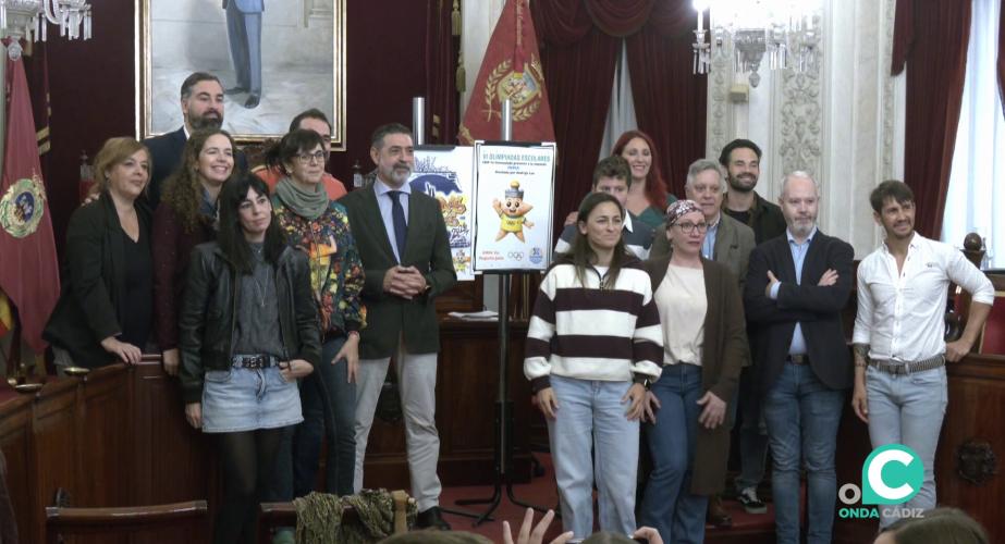 Presentación del cartel este martes en el Ayuntamiento