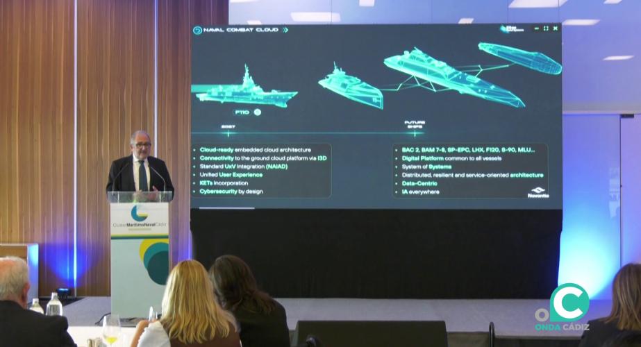 Una de las ponencias de la cita celebrado este miércoles en el hotel parador Atlántico