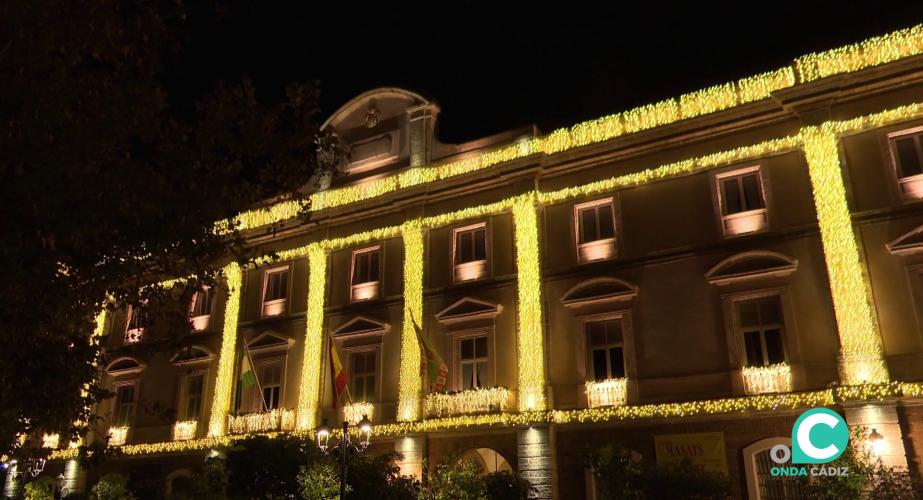 110.000 luces leds resaltarán la ornamentación del edificio durante las fiestas