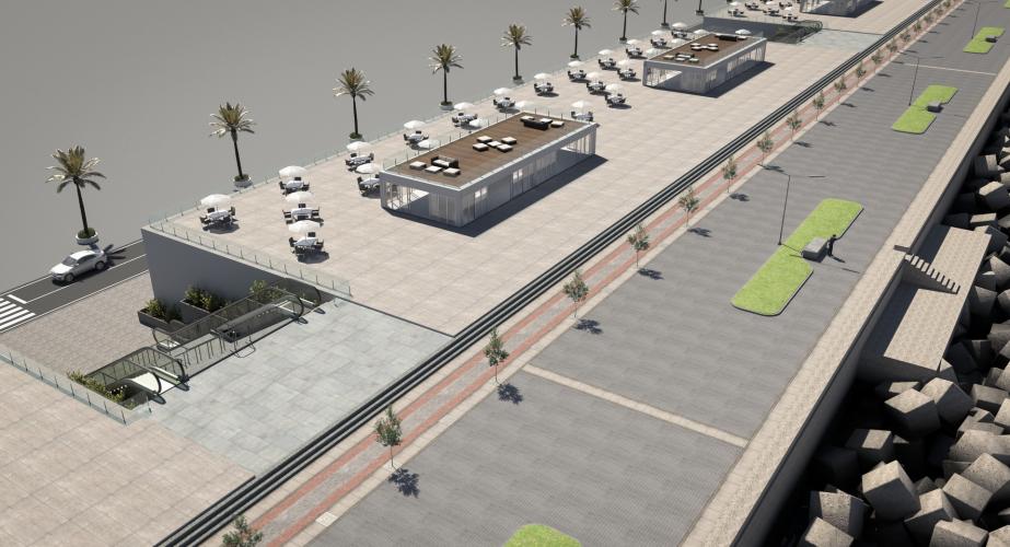 Imagen de la nueva zona que se habilitará de estacionamientos