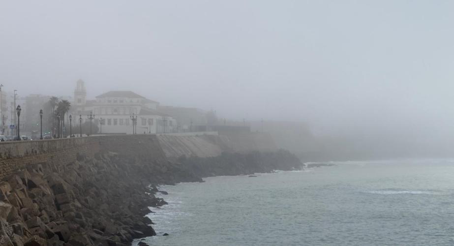Niebla en Cádiz