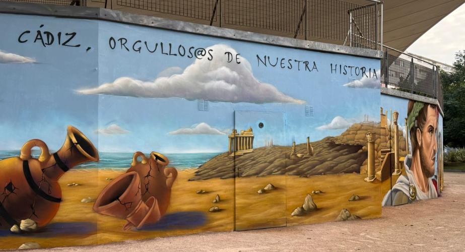Cádiz mira desde hoy a su pasado a través del arte urbano.
