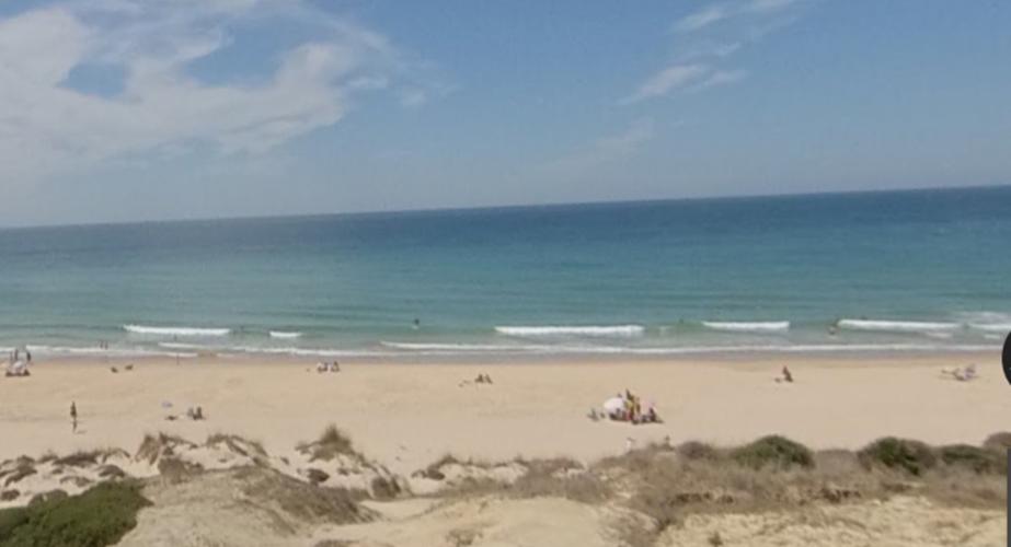 Imagen del litoral de la localidad gaditana donde se localizó el cadáver