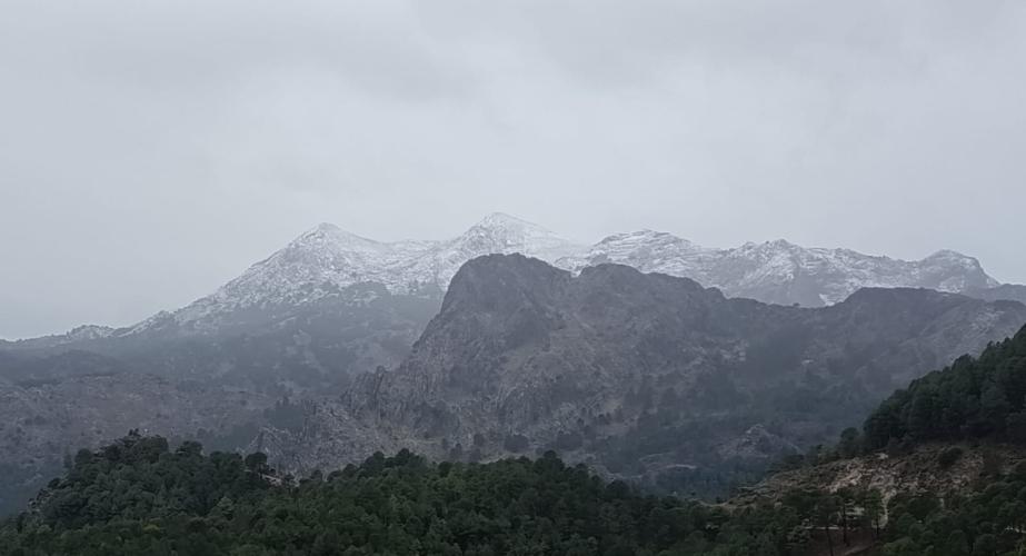 Imagen de alguna las cotas mas sobresalientes de la provincia con un retrato clásicamente invernal