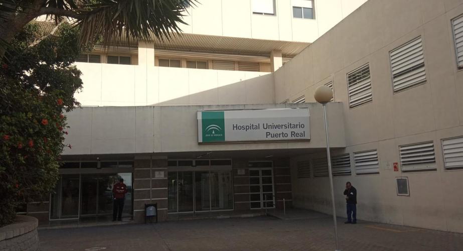 Entrada del hospital de Puerto Real en una imagen de archivo