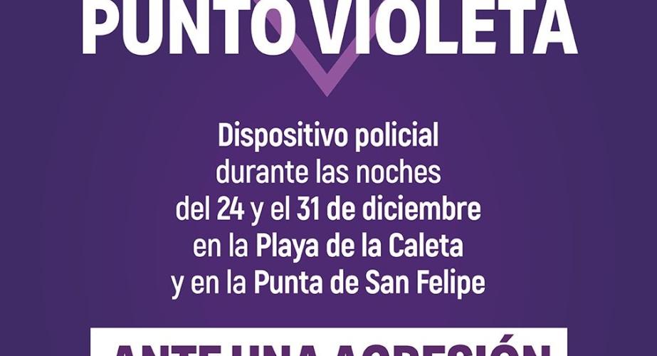 Los Puntos Violeta en Cádiz se han activado los días 24 y 31 de diciembre. 
