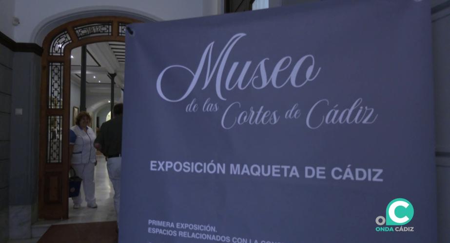 Entrada museo de Las Cortes