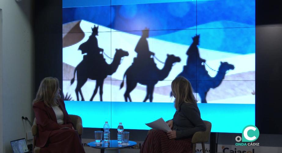 Momento de la presentación del video promocional