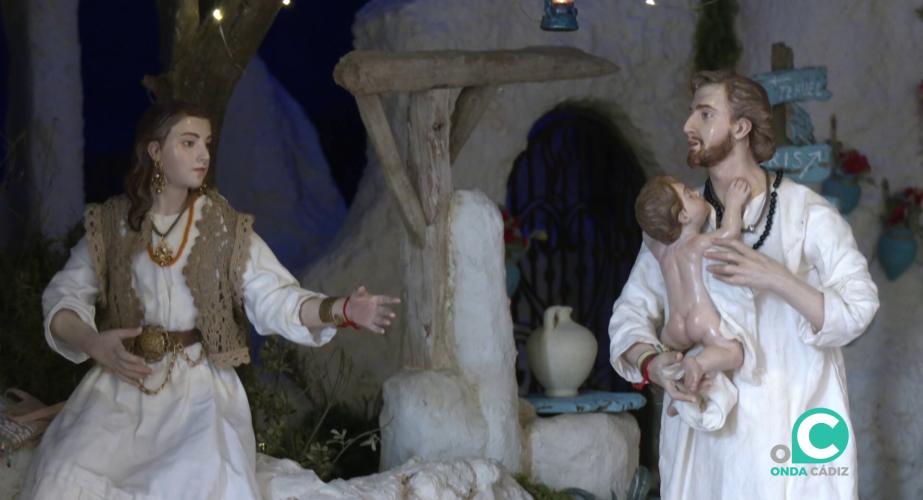 La Sagrada Familia del Misterio obra de Luis González Rey