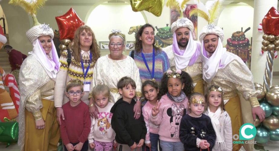 La diversión y alegría de los más pequeños inundó el simpático acto