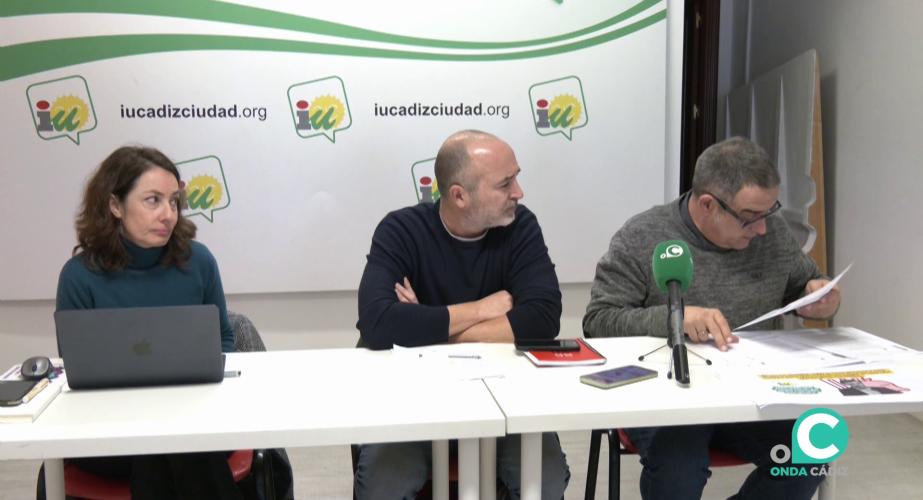 Un momento de la rueda de prensa ofrecida este martes 