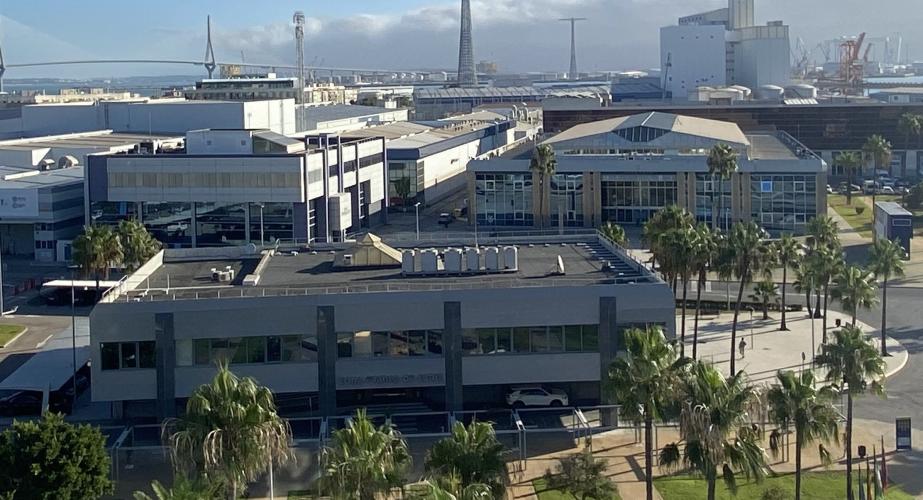 Sede de la Zona Franca de Cádiz. 