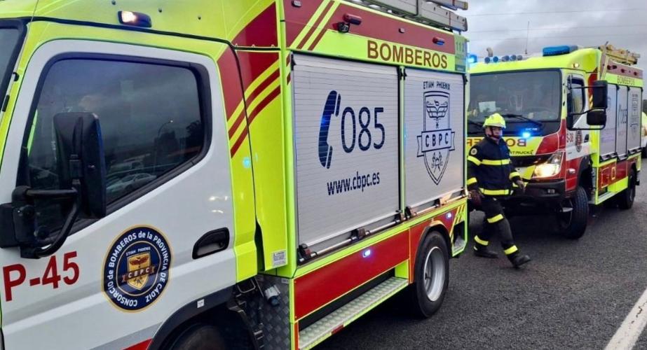 Imagen de archivo de los vehículos del Consorcio de Bomberos de la provincia de Cádiz.