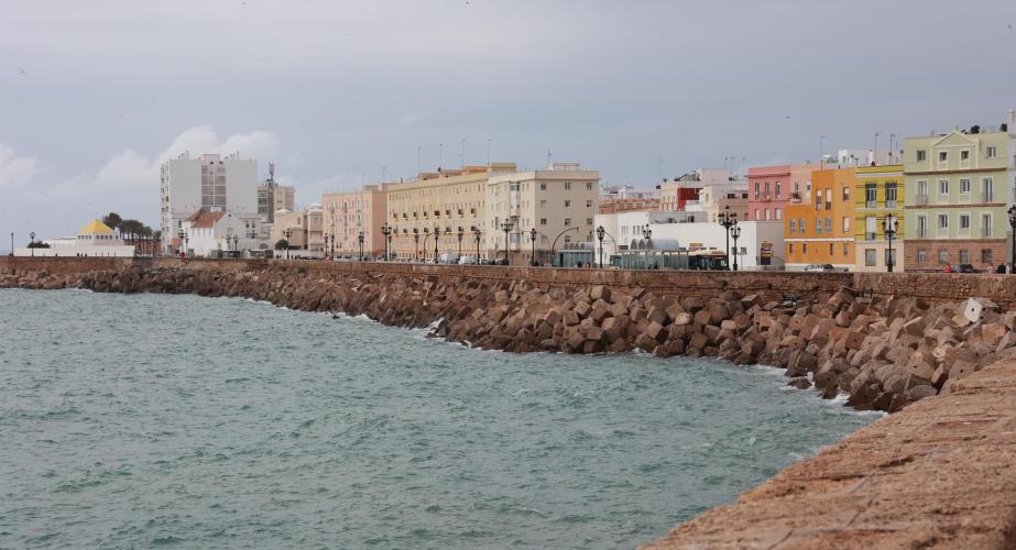 Imagen del Campo del Sur en la capital gaditana