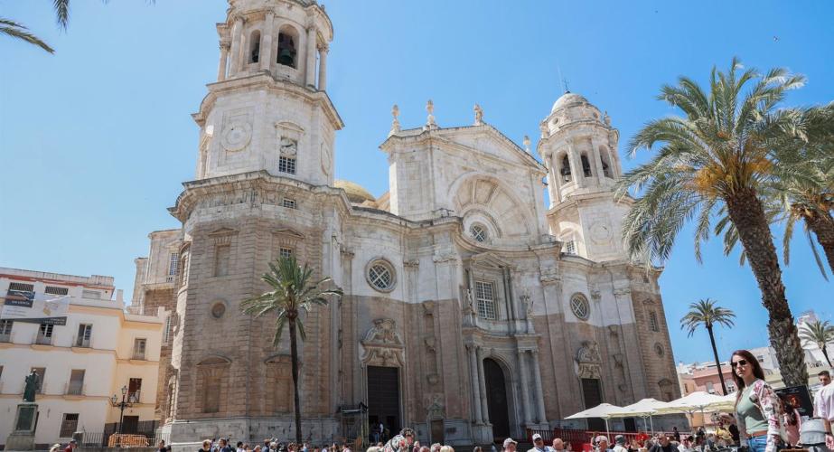 Imagen del templo catedralicio en la capital gaditana