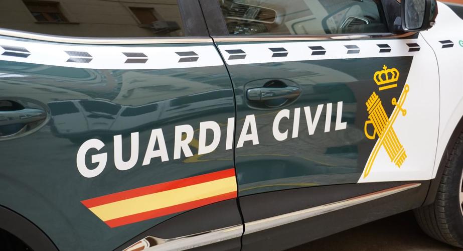 Vehículo de la Guardia Civil.