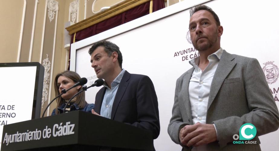 Bruno García responde ante los medios en la comparecencia de este viernes