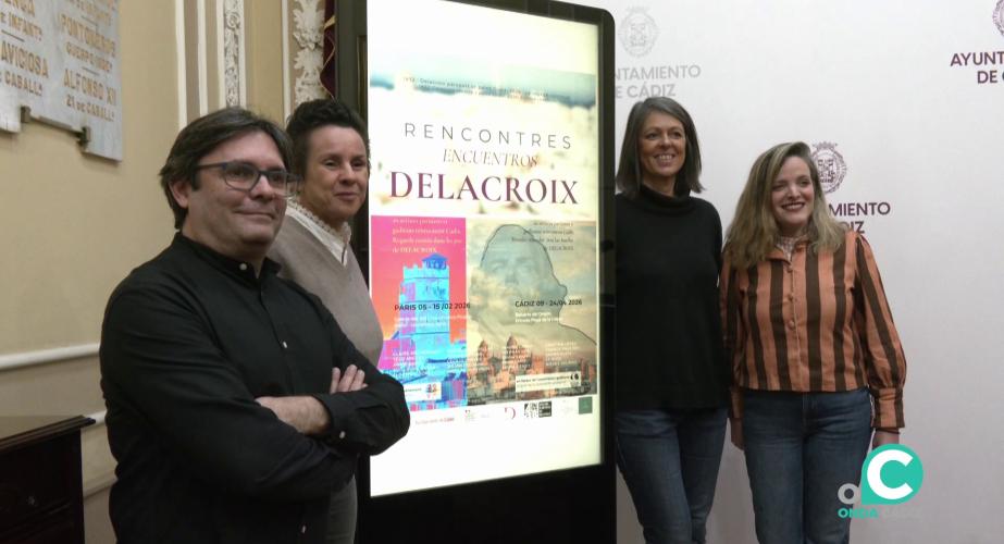 La presentación efectuada en el Ayuntamiento de Cádiz