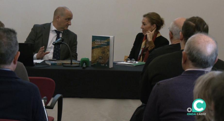 Dario Bernal durante su intervención en el acto