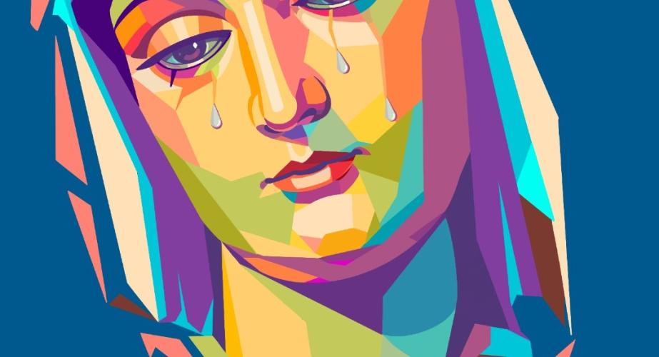 Cartel que ilustra la bendición de la imagen de María Santísima del Patrocinio.