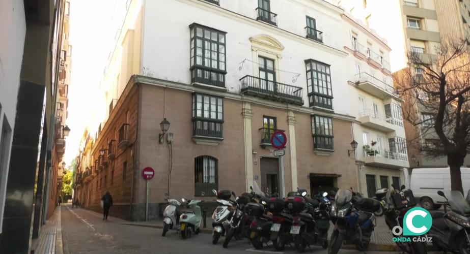 Lugar cercano a la calle Zorrilla donde se localizó el cadáver