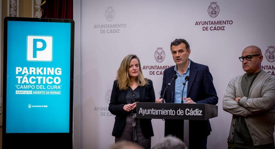 Bruno García contesta a los medios en la Junta de Gobierno Local de este viernes