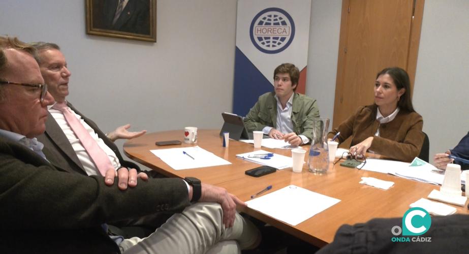 Encuentro entre el Partido Popular y la federación Horeca. 