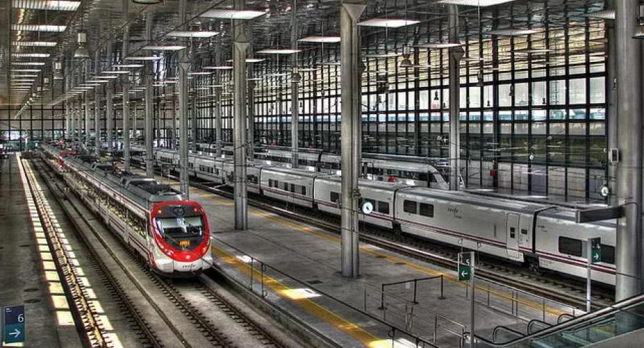 Estación de tren de Cádiz capital en una imagen de archivo.