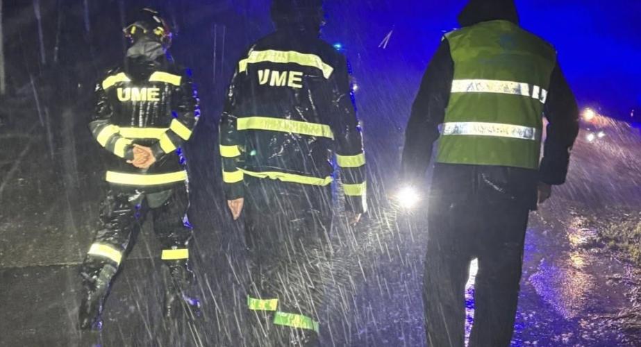 Efectivos de la UME desplegados en Algeciras