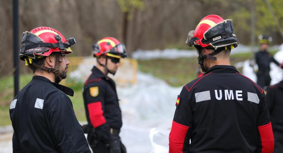 Agentes de la Unidad Militar de Emergencia en una imagen de archivo
