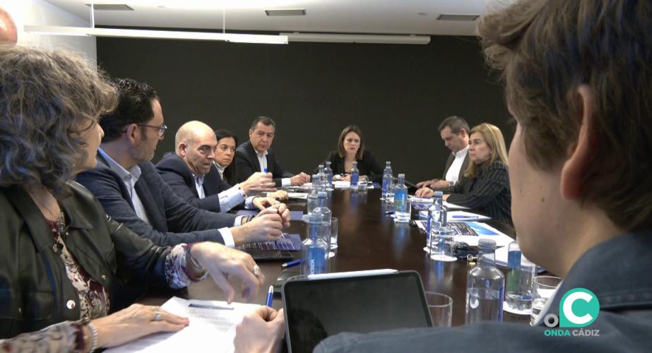Imagen del encuentro de trabajo celebrado este viernes