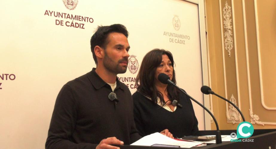 El portavoz de AIG, David de la Cruz, durante una rueda de prensa en una imagen de archivo